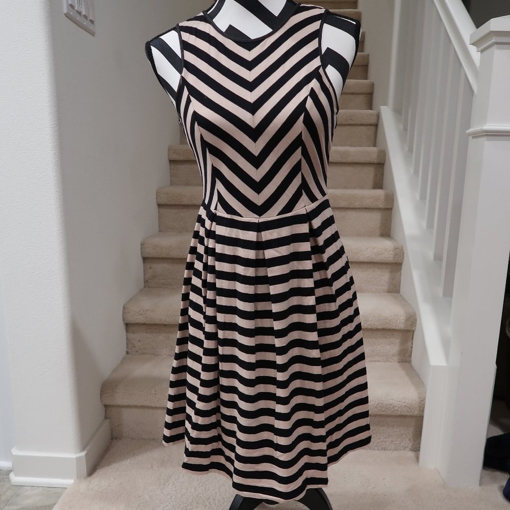 Striped Sleeveless Dress